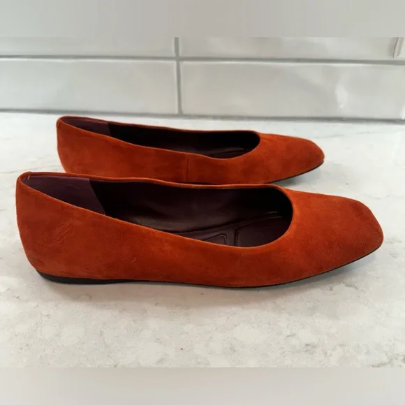 Franco Sarto Amaya Suede Flats Size 7 - Picture 2 of 6